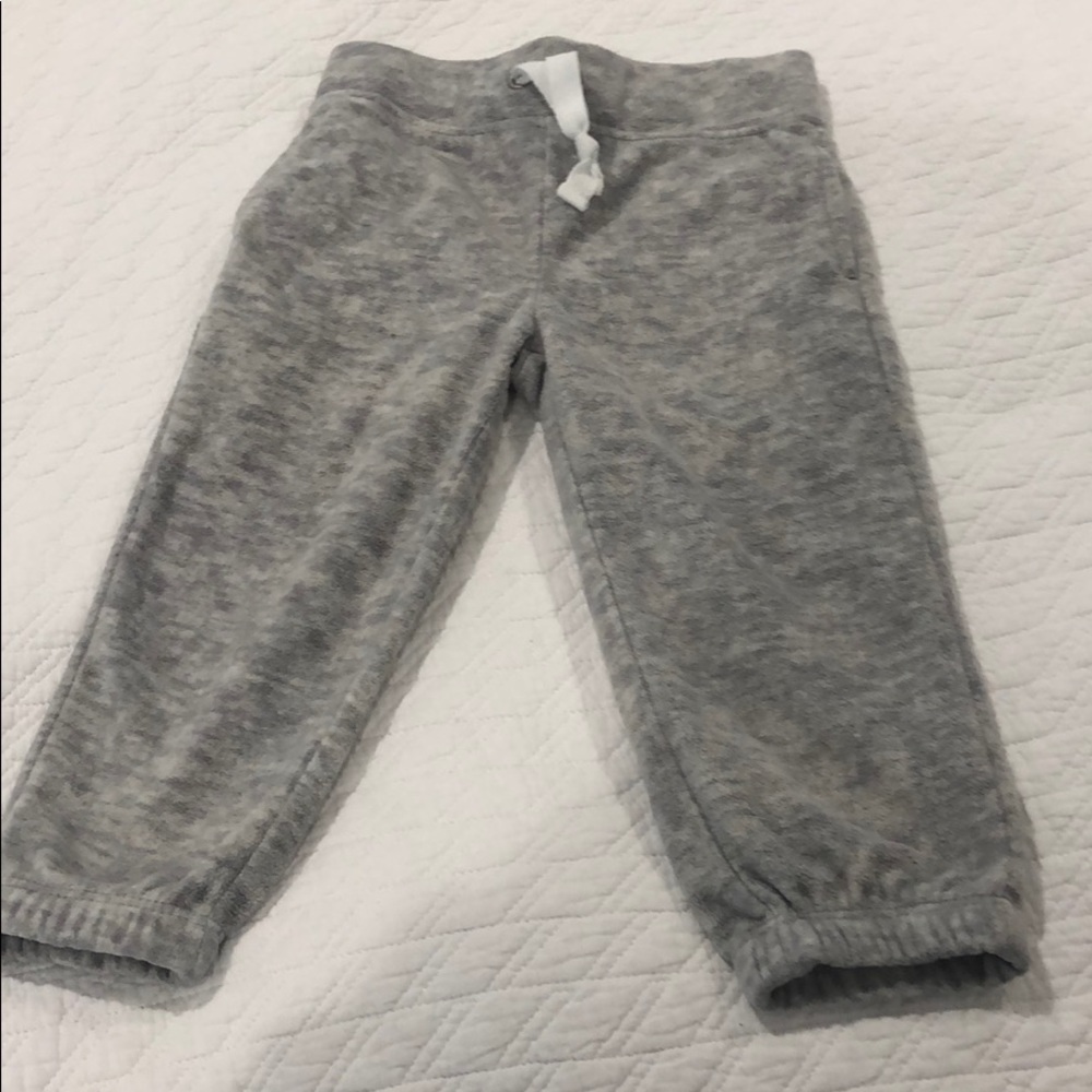 Carter’s fleece joggers.